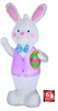 Easter Bunny in Pink Vest Inflatable